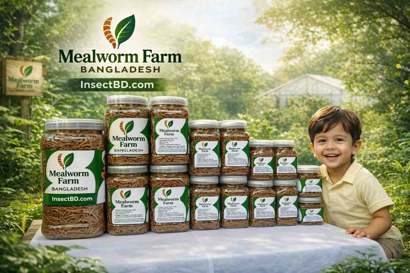 Dried Mealworm ( ড্রাই মিলওয়ার্ম ) - Image 2