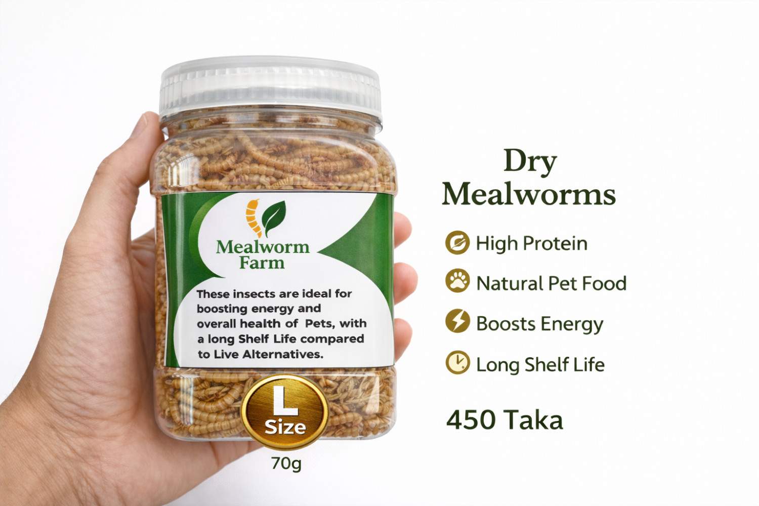 Dried Mealworm - Image 6