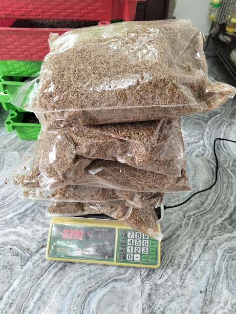 Pure Mealworm Exuviae / Mealworm Shell ( মিলওয়ার্ম এর খোলস ) - Image 4